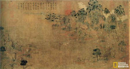 隋 展子虔《游春图》 中国存世最古老的山水画