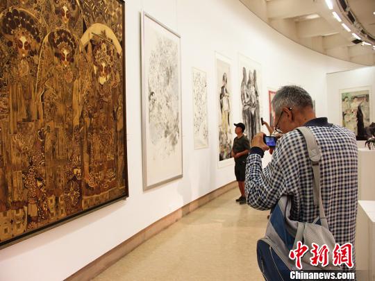 图为展览现场