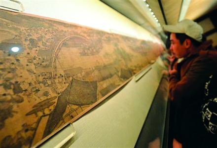   国宝级藏品集体在故宫开展的《石渠宝笈特展》中展露真颜晨报记者 曾索狄