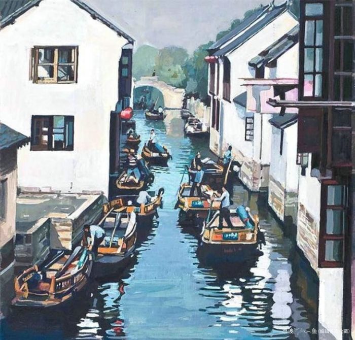 英国皇家水彩协会主席画笔下80年代的中国