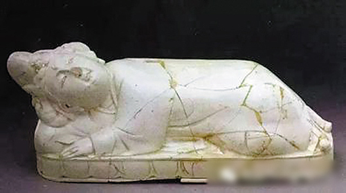 贵瓷器：北宋定窑美人枕
