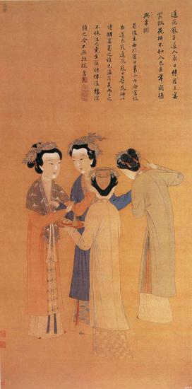 《王蜀宫妓图》