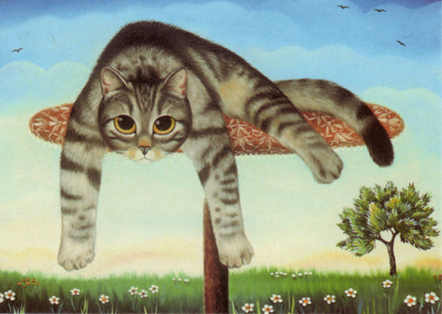 Anna Hollerer笔下的猫咪可不只在卖萌！