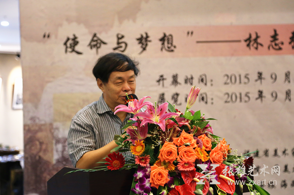 福建省美术家协会主席翁振新