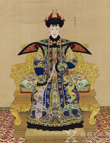 郎世宁《纯惠皇贵妃朝服像》1亿3,740万港元成交
