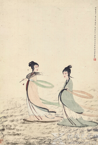 傅抱石《二湘图》3548万港元成交