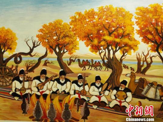 参展农民画