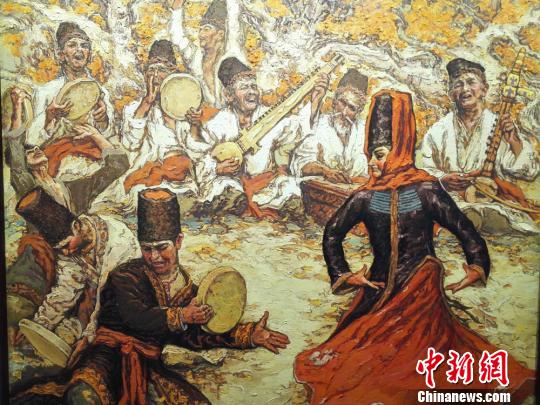 亚里昆·哈孜参展作品