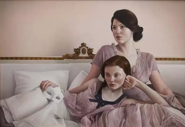英国女画家细腻唯美的肖像作品欣赏