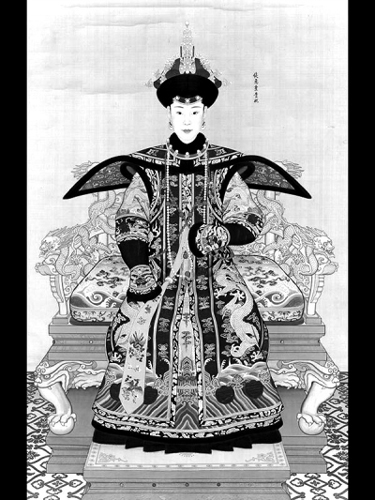 《纯惠皇贵妃朝服像》小小供图