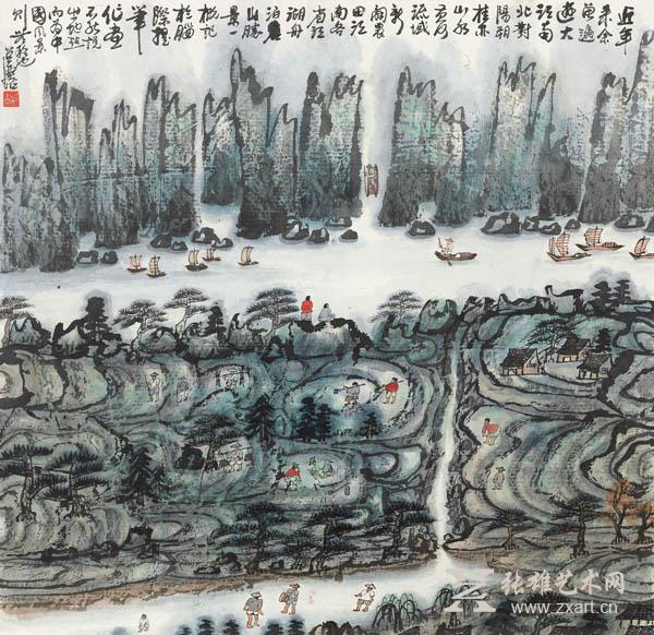 阳朔山水 方召麐