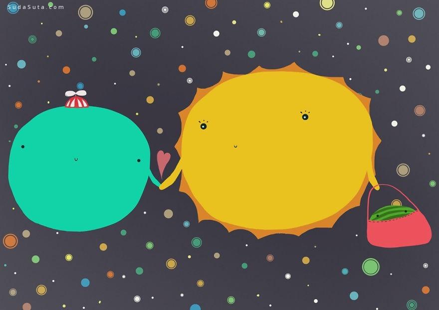 Nagy Hajnalka的可爱行星漫画欣赏