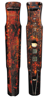 宋或更早，神农式“一池波”古琴，北京保利2011年拍卖成交1725万元