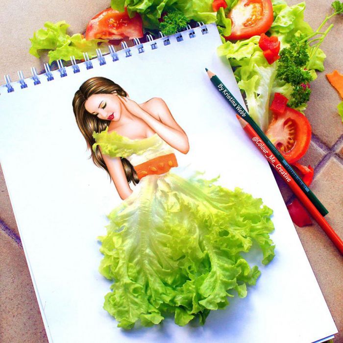 生活中常见的物品都成为了画作的一部分
