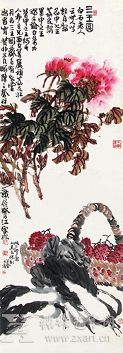 LOT166 陈子奋 三王图