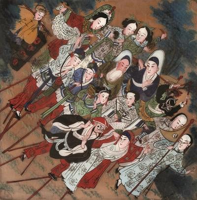 《高跷》