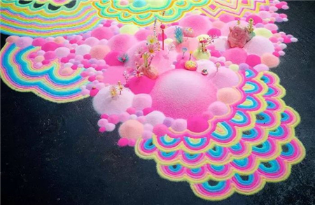 这些奇幻场景居然是由糖果构成的