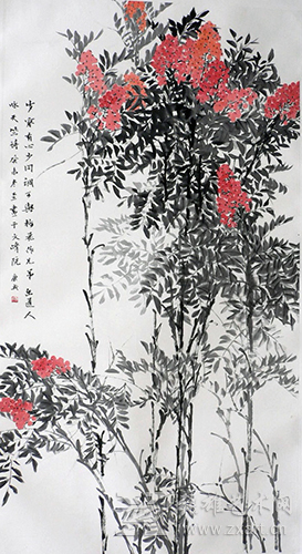 康  荣  天竺-179cm×97cm-2011年
