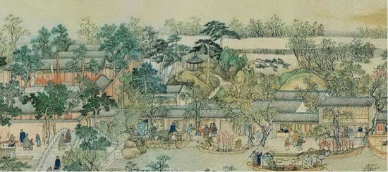   姑苏繁华图(局部)