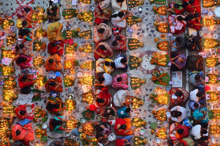 彩色组优胜奖：’Congregational Prayer’, Noor Ahmed Gelal