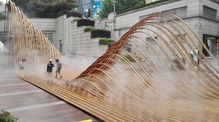  ▲《韧山水》实景图