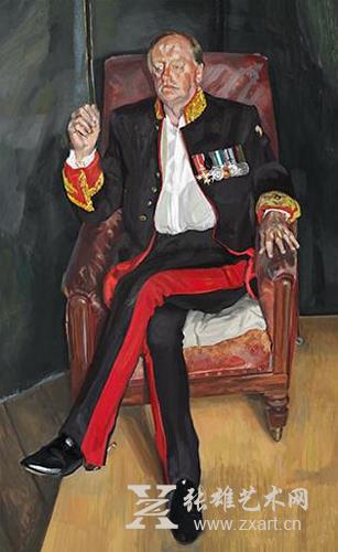 卢西安·弗洛伊德《The Brigadier》34,885,000美元成交