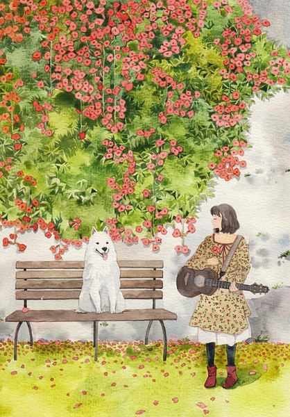 自由插画师的梦境：充满童话氛围（组图）