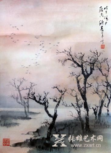 欧豪年《岭南风景》65×48cm