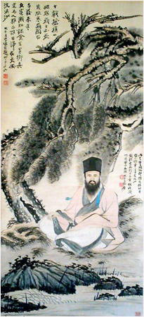   张大千自画像（1932年）   