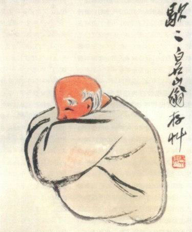 齐白石作《歇歇图》　 约1935年