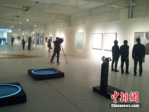 同行同至——“批判性传统主义”当代青年大展现场。宋宇晟 摄