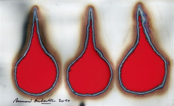 伯纳德·奥贝坦，《烧铁第129号》（2010） 图片：artnet 