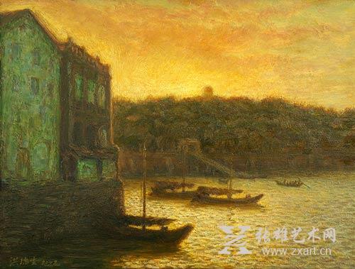 洪瑞生油画作品