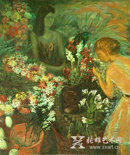 洪瑞生油画作品