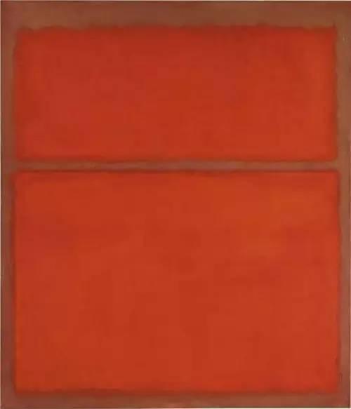 艺术家 Mark Rothko 名叫《无题》的作品