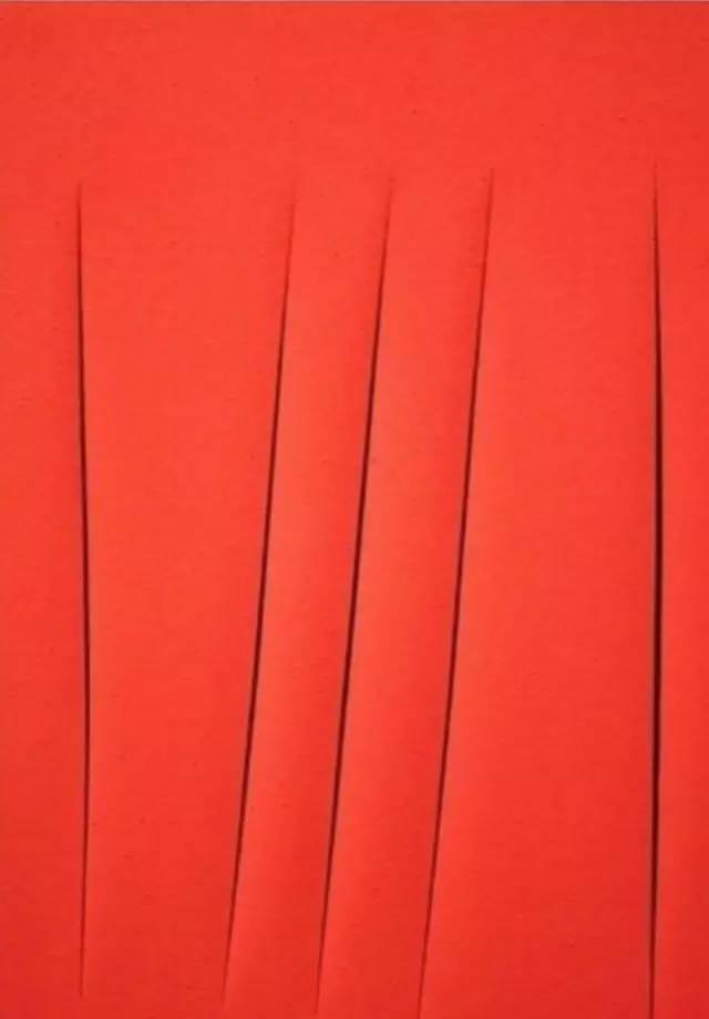 让人想起客厅里红色窗帘的画作