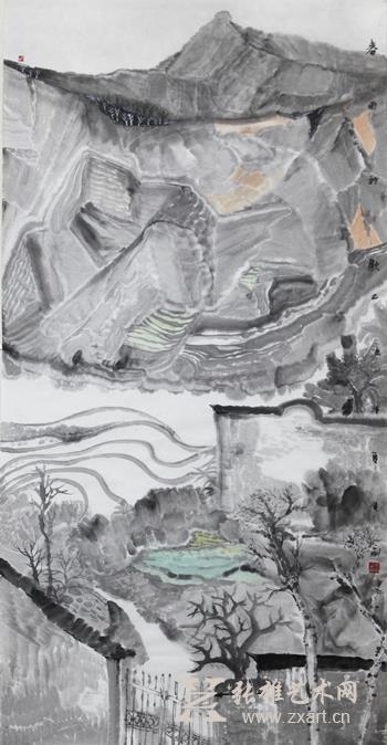 李肇瑜 水墨山水