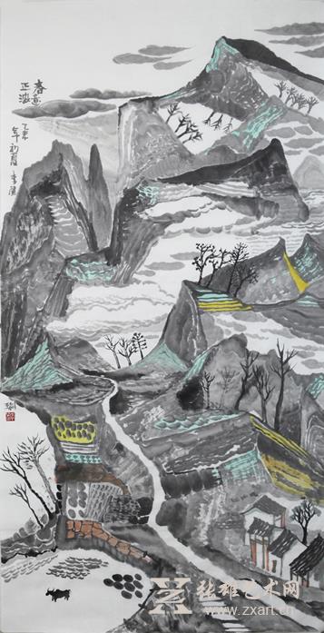 李肇瑜 水墨山水