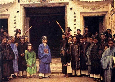 法国人镜头下中国最早的彩色照片