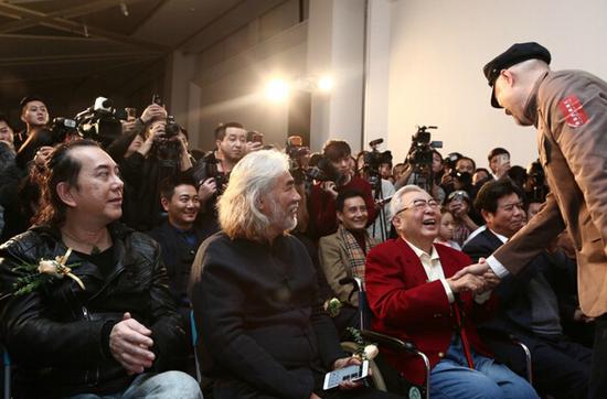 徐锦江“徐徐丹青似锦江”作品展聚半个娱乐圈