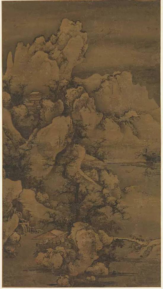   元 姚廷美《雪山行旅图》