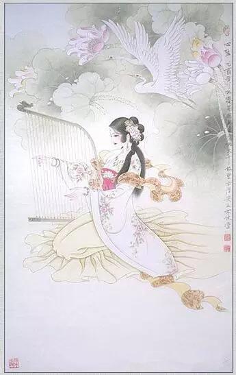 精美仕女工笔画欣赏（组图）