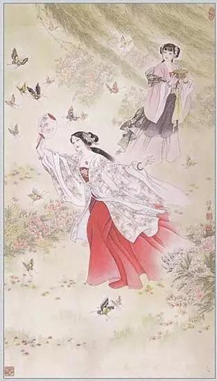 精美仕女工笔画欣赏（组图）