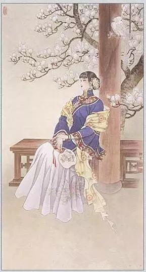 精美仕女工笔画欣赏（组图）