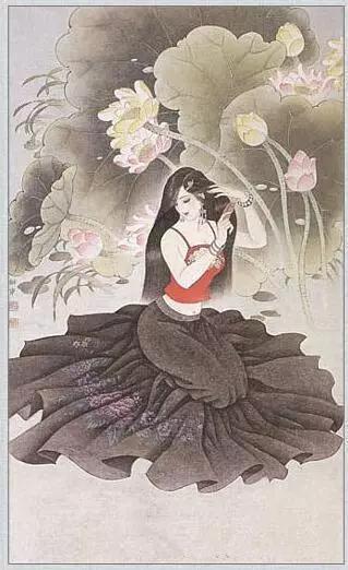 精美仕女工笔画欣赏（组图）