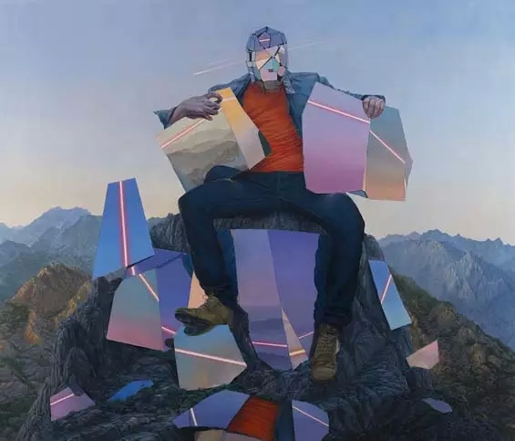 Jean-Pierre Roy画作：一切笼罩在诡异的氛围中