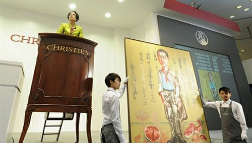 佳士得拍卖会现场。图片来源：网络佳士得拍卖会现场。图片来源：网络