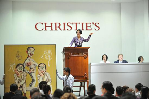 佳士得今年的香港秋拍业绩不佳。图片来源：网络
