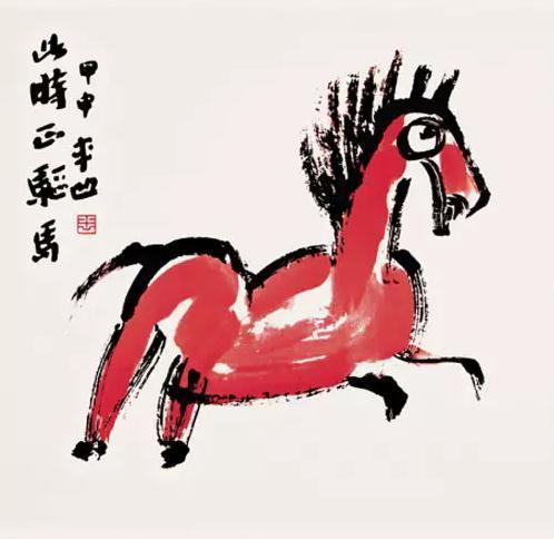 当代作家贾平凹的话与画(组图)