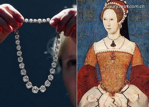 2.玛利亚女王的“Riviere ”和“La Peregrina” 价值：1,828,224美元